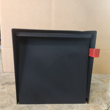 Load image into Gallery viewer, DENTED Modern Masonry Mailbox - Powder Coated Flat Black DENTED