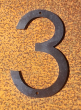 Load image into Gallery viewer, Individual Address Numbers - Raw Metal - Alpinemetaldesign