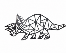 Load image into Gallery viewer, Geometric Triceratops - Dinosaur