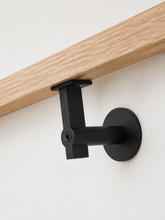 Load image into Gallery viewer, Modern Handrail Bracket | Linear | Black