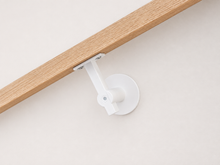 Load image into Gallery viewer, Modern Handrail Bracket | Linear | White