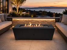 Load image into Gallery viewer, The Long Edge- Gas Fire Pit