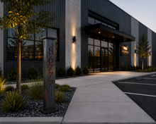 Load image into Gallery viewer, Modern Steel Address Post