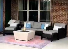 Load image into Gallery viewer, Modern Outdoor Fireplaces by Alpine Metal Design