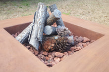 Load image into Gallery viewer, Modern Outdoor Fireplaces by Alpine Metal Design