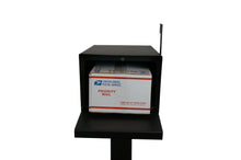 Load image into Gallery viewer, Modern Sierra Mailbox - Powder Coated Flat Black - Alpinemetaldesign