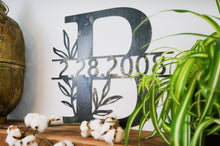 Load image into Gallery viewer, Split Monogram Letter - Alpinemetaldesign