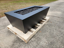 Load image into Gallery viewer, The Long Edge- Gas Fire Pit - Alpinemetaldesign
