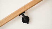 Load image into Gallery viewer, Modern Handrail Bracket | Round | Black
