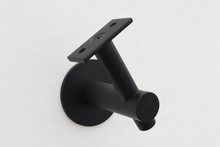 Load image into Gallery viewer, Modern Handrail Bracket | Round | Black

