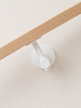 Load image into Gallery viewer, Modern Handrail Bracket | Round | White
