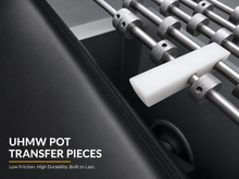 Load image into Gallery viewer, UHMW Pot Transfer Replacement Piece | 1" × 1" × 5.25"
