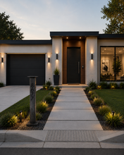 Load image into Gallery viewer, Modern Steel Address Post
