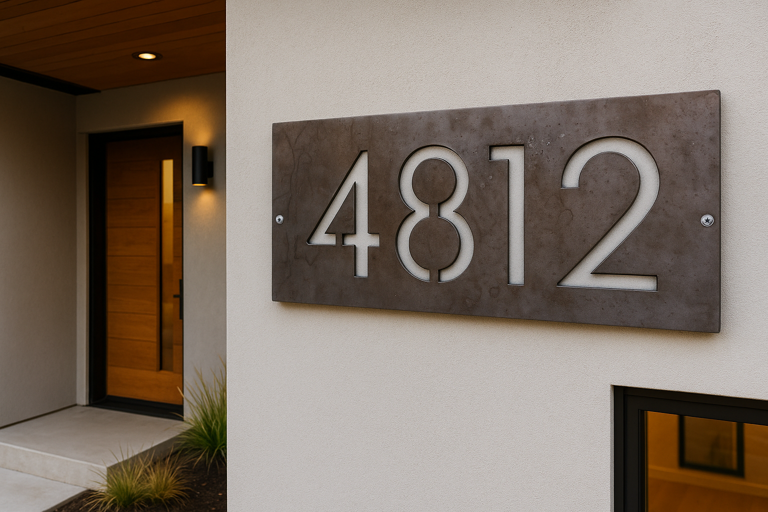 House Number Plaque