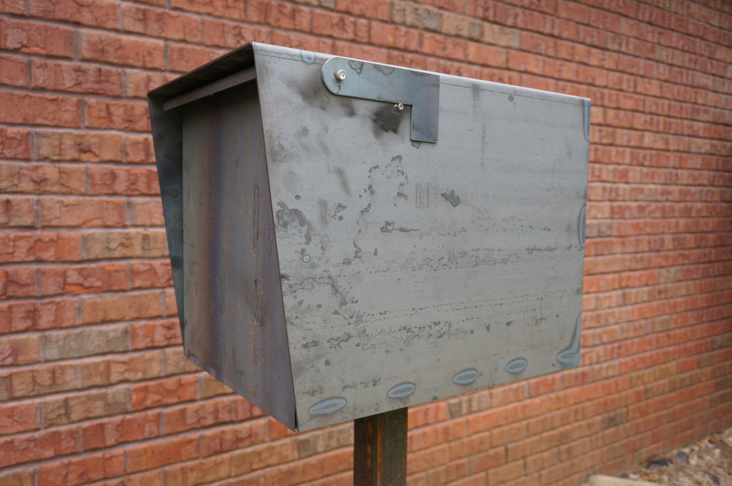 Modern Masonry Mailbox - Alpinemetaldesign
