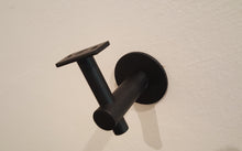 Load image into Gallery viewer, Modern handrail bracket, Black color. without railing attached
