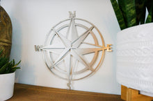 Load image into Gallery viewer, Nautical Compass - Alpinemetaldesign
